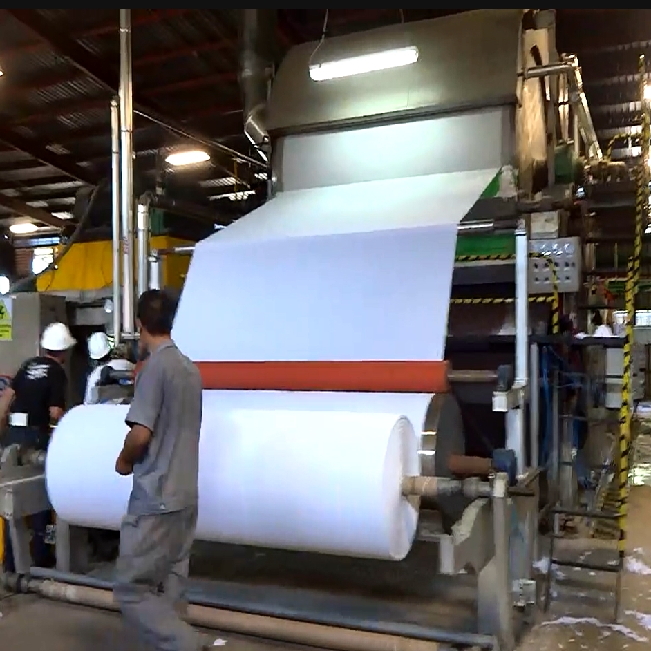 Jumbo Roll Tissue Toilet Paper Machine for Sale